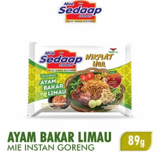 

Sedap Goreng Ayam Bakar Limau PCS || Mie Instan