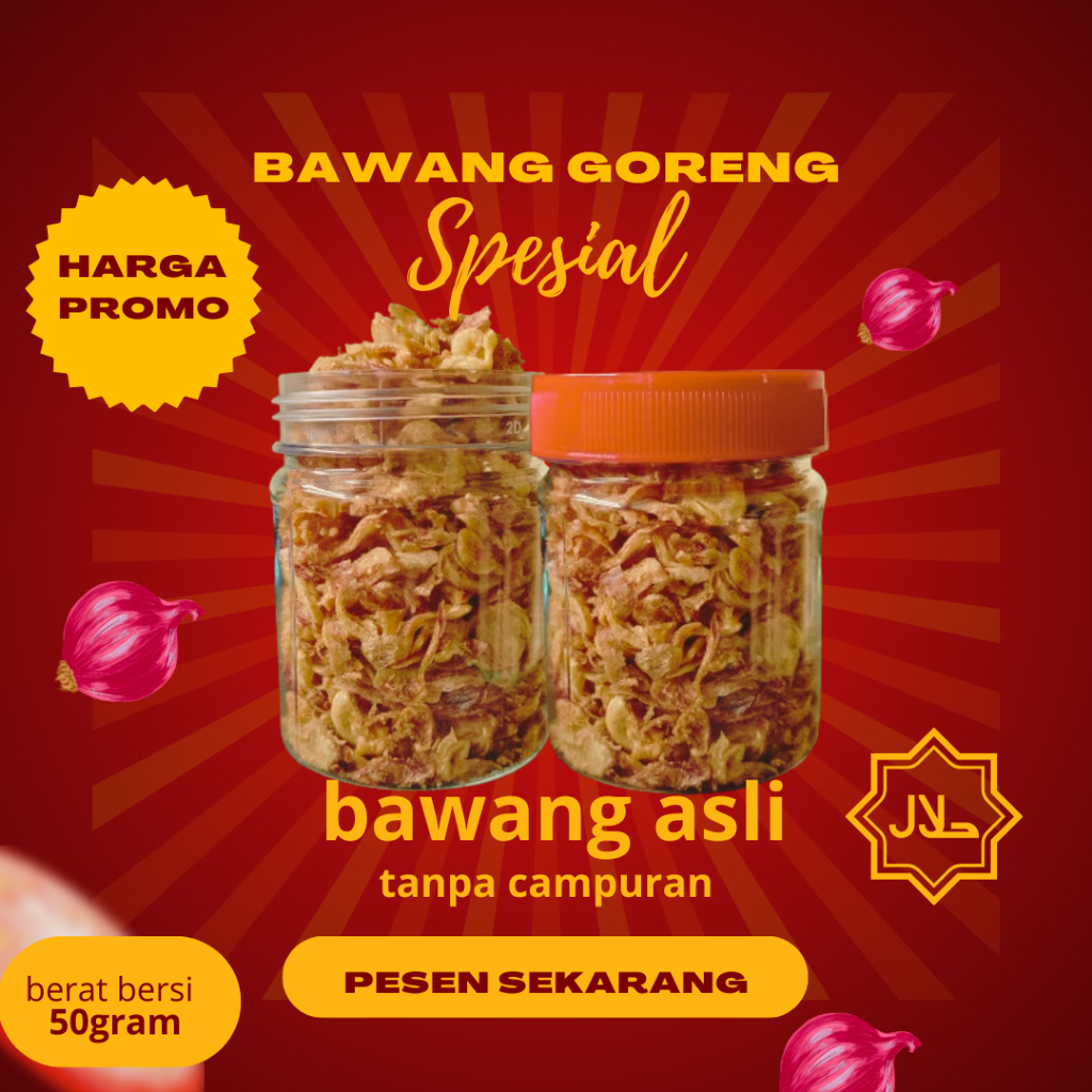 

PROMO~BAWANG GORENG ASLI MURNI