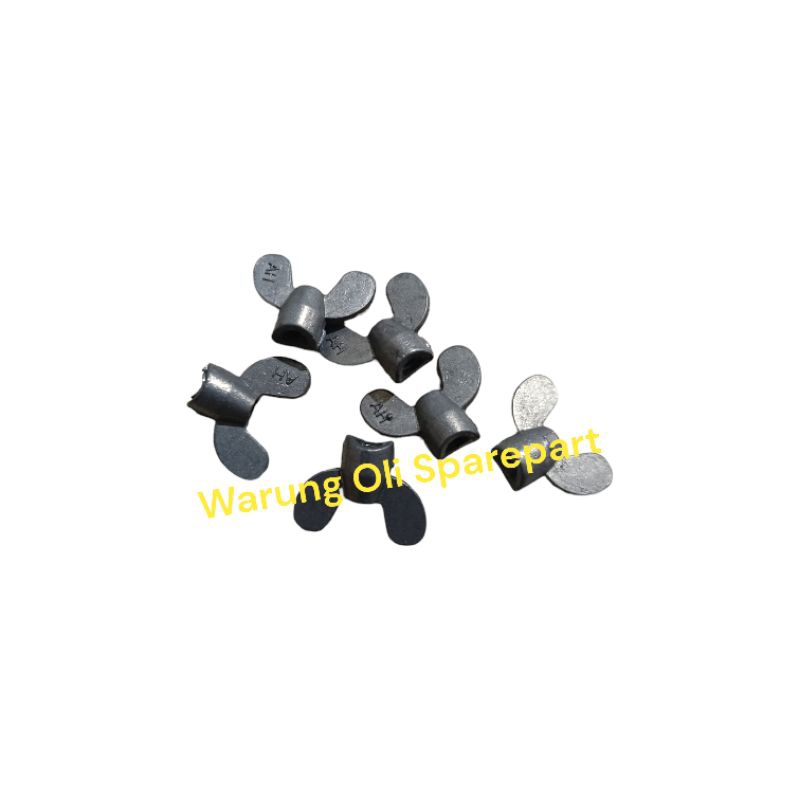 Mur Kupu Baut Kupu Baut Stelan Rem Belakang Motor Matic Bebek