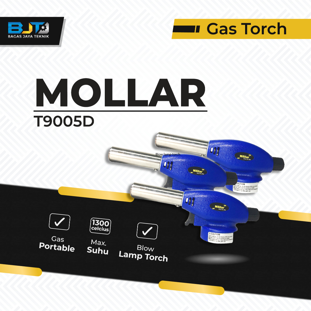 Gas Torch Serbaguna/ Blow Lamp Torch MOLLAR T9005D