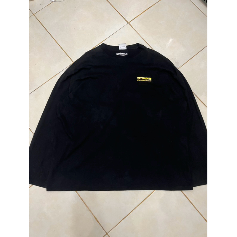 VETEMENTS METALLVERARBEITUNG GmbH LONG SLEEVE SHIRT