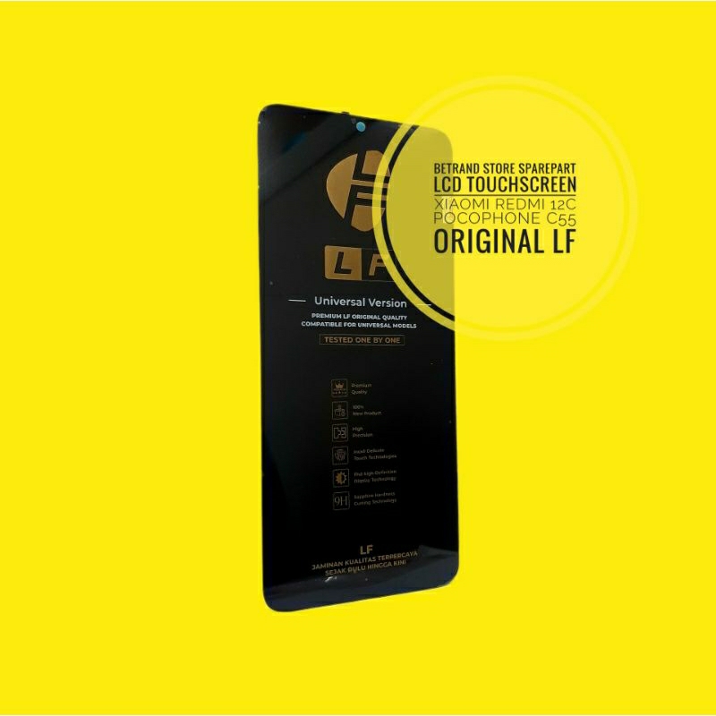 LCD TOUCHSCREEN XIAOMI REDMI 12C POCOPHONE C55 ORIGINAL LF LIFE FUTURE