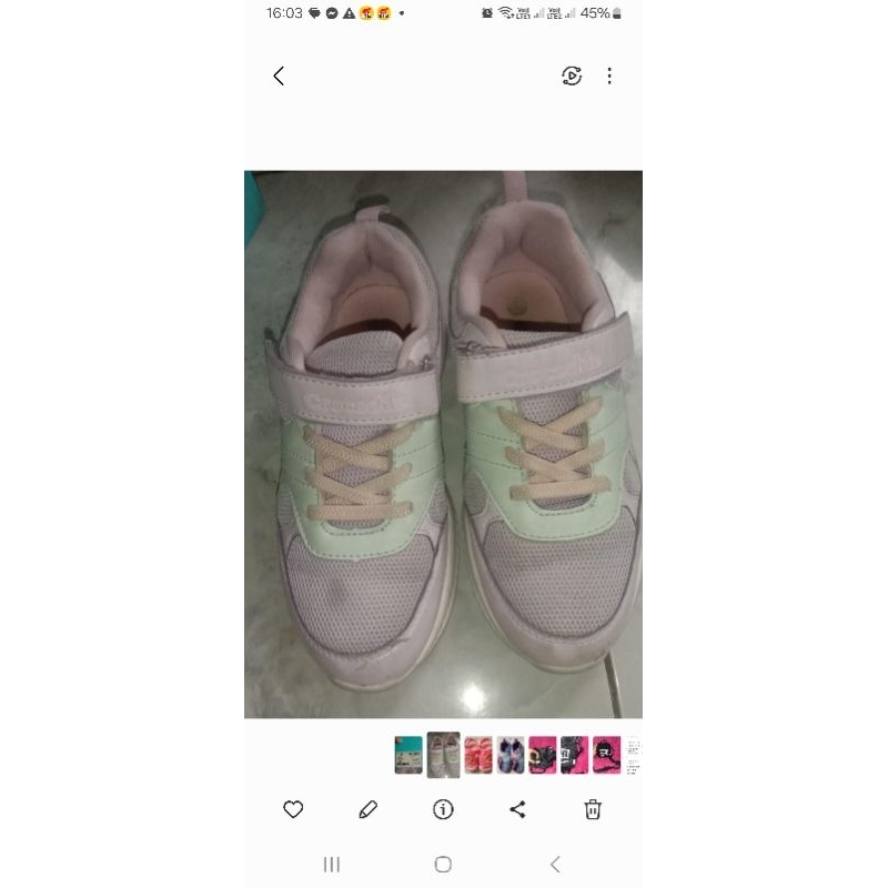 preloved sepatu anak perempuan crocodile