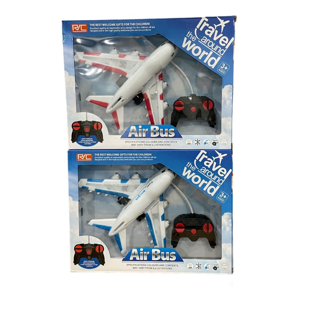 Mainan Pesawat Airbus Remot R/C Remote Control