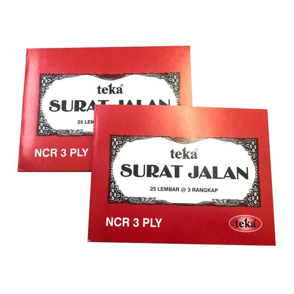 

SURAT JALAN TEKA BESAR 3 PLY @25 LEMBAR PER PCS