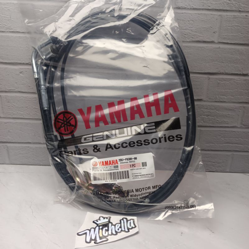 kabel gas X RIDE 115,XRIDE 115 atas dan bawah (2BU)