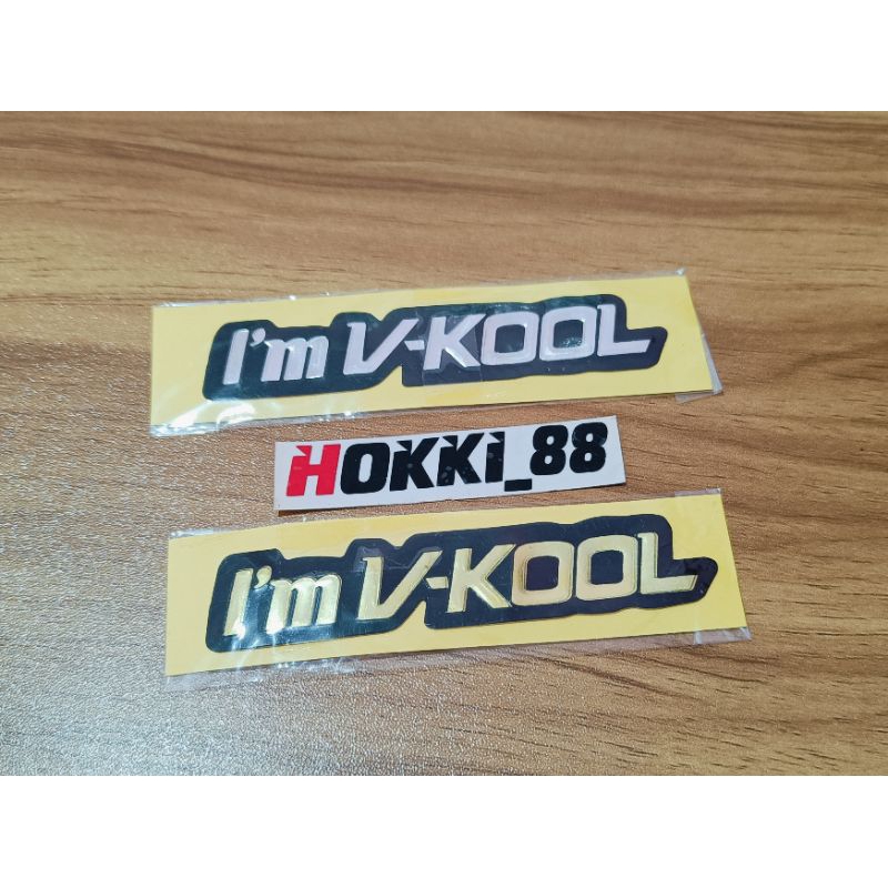Emboss kaca film mobil I'm V-KOOL
