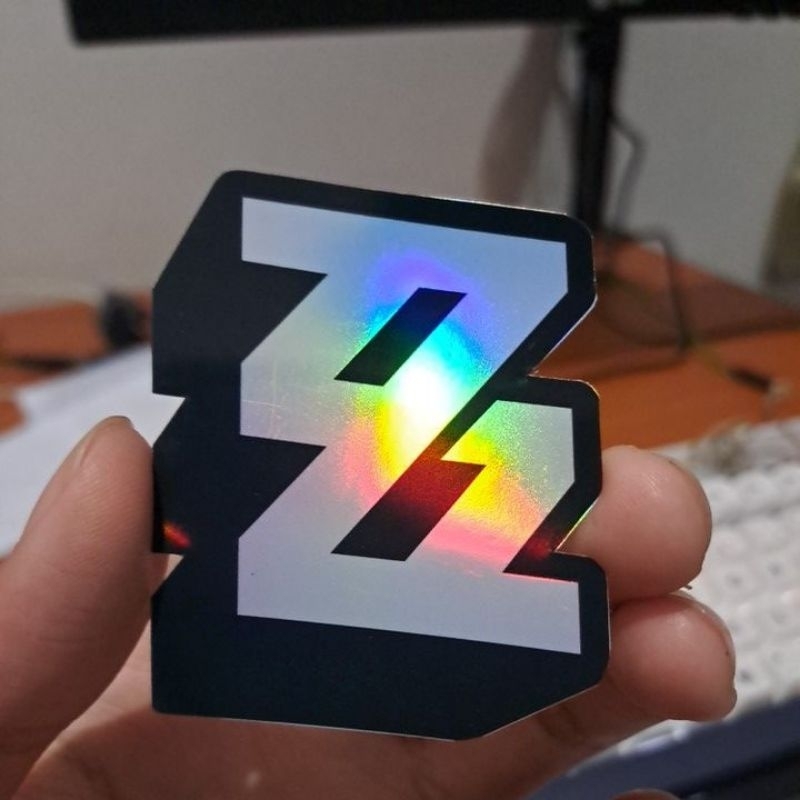 

Sticker Logo Zenless Zone Zero (ZZZ) Hologram Foil