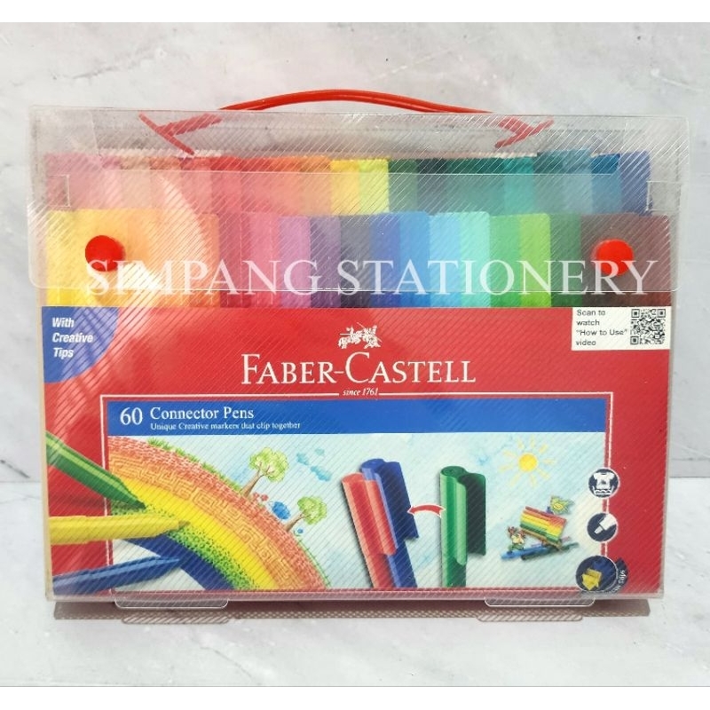

Faber Castell cinnector Pens 60 Warna
