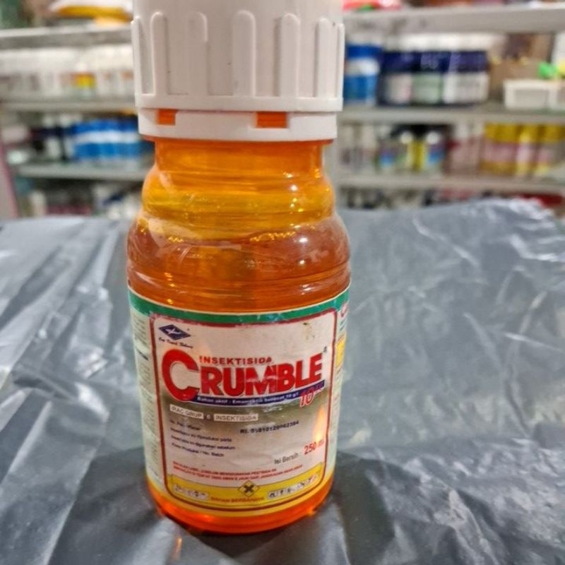 Insektisida Crumble berbahan aktif emmamectin 10EC