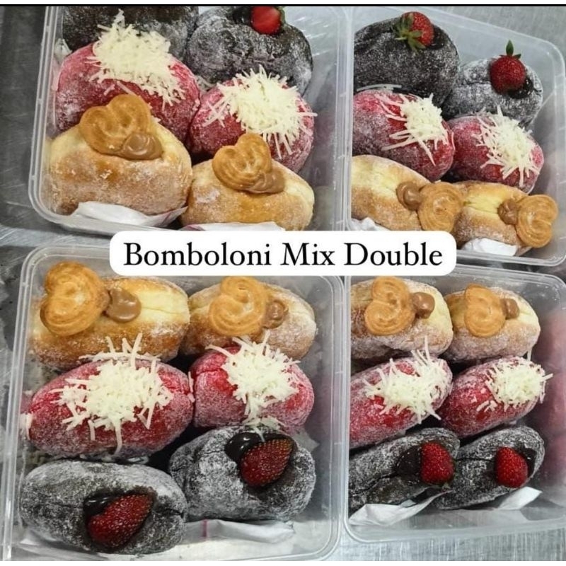 

milky bun donat bomboloni