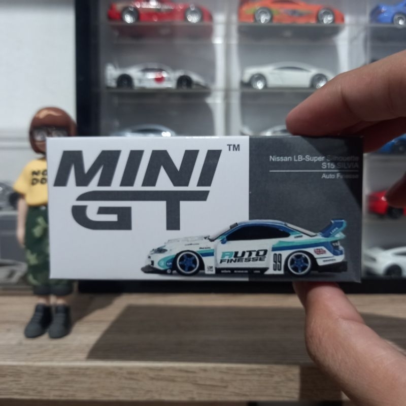 Custom Box #490 Nissan Silvia S15 LBWK Auto Finesse MiniGT