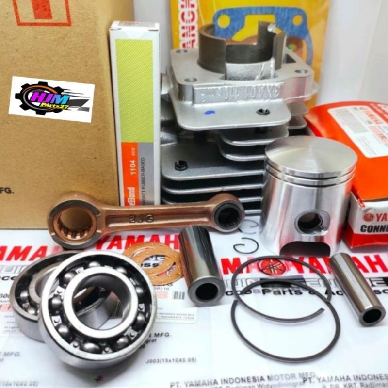 Paket komplit 4 aitem seleinder blok seher fizr yp 1 +setang seher+ bering kruk as+ tpset kulitas or