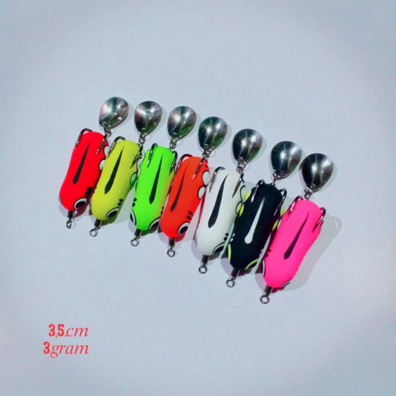 Soft Frog 3,5cm umpan pancing casting