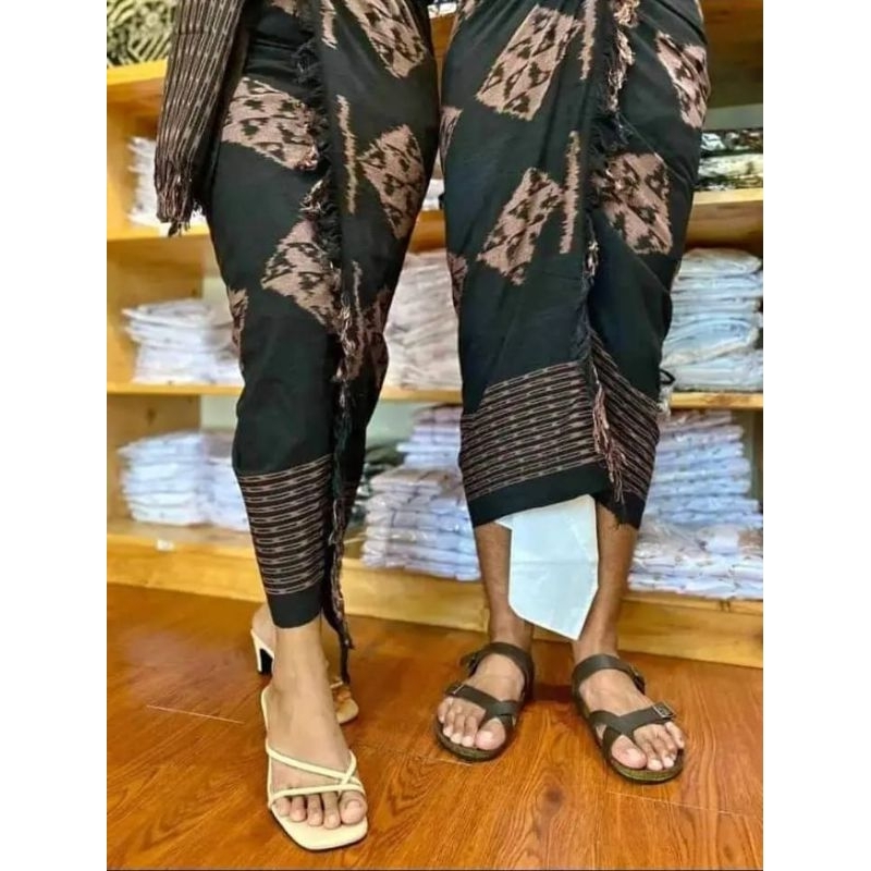 Set Couple Blanket Lasem Motif Klasik Premium Murah//Saput Bali Pria Terbaru//Kamen Selendang Terbar