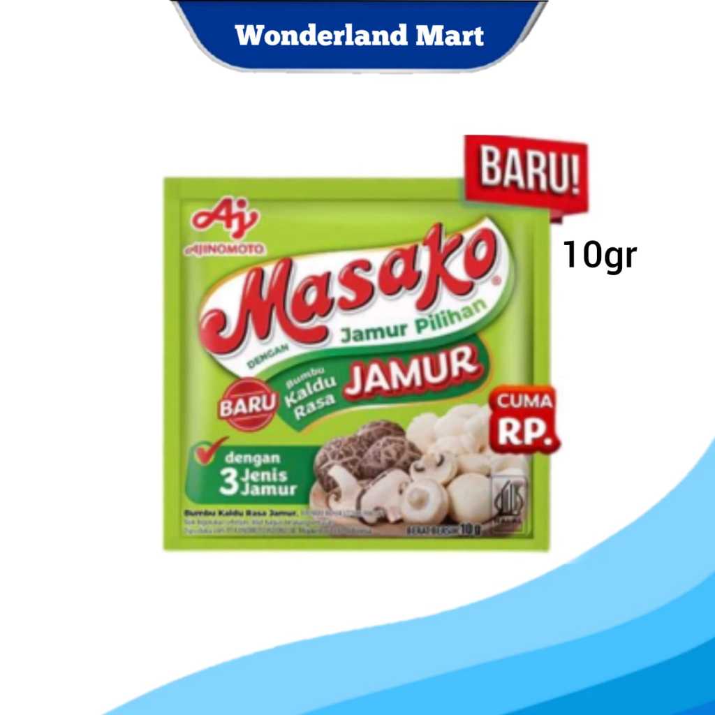 

Masako Bumbu Kaldu Rasa Jamur 10g