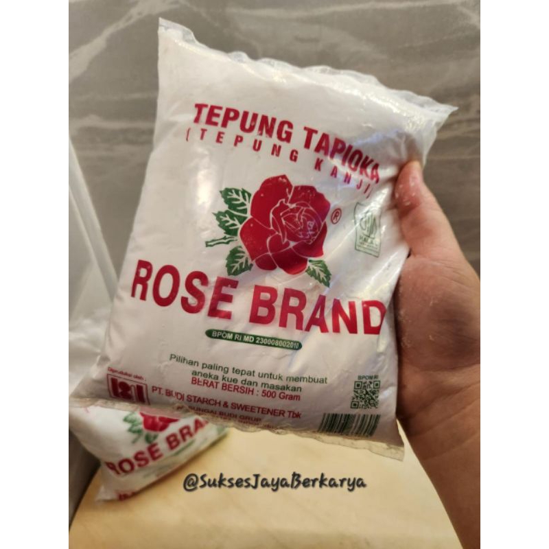 

Tepung Tapioka ROSE BRAND 500 Gr / Tepung Kanji Surabaya