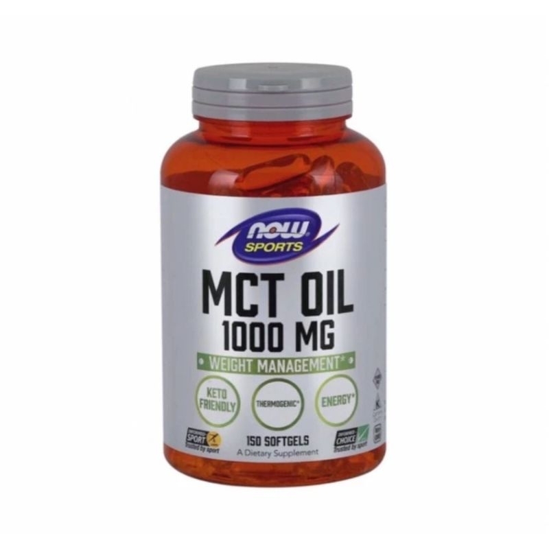 NOW MCT OIL 1000 mg 150 SGELS Diet Keto