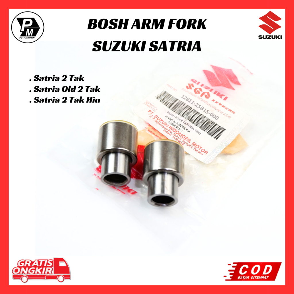Bosh Arm Fork Ori Suzuki Satria 2 Tak - Satria Old 2 Tak - Satria 2 Tak Hiu 12811-25B15-000