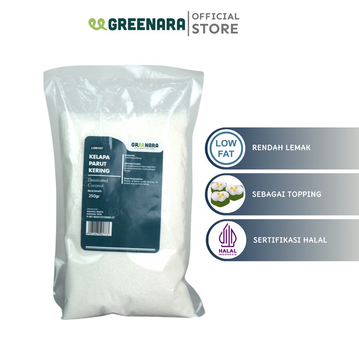 

MURRRMERRR Kelapa Parut Kering 25gr Dessicated Coconut