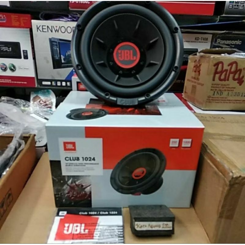 subwoofer pasif 10 inch JBL Club 1024 double coil by harman cardon original garansi resmi