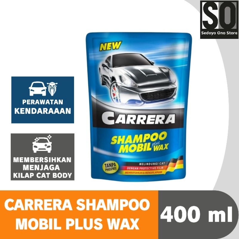 Carrera Shampoo Mobil Plus Wax 400 ml
