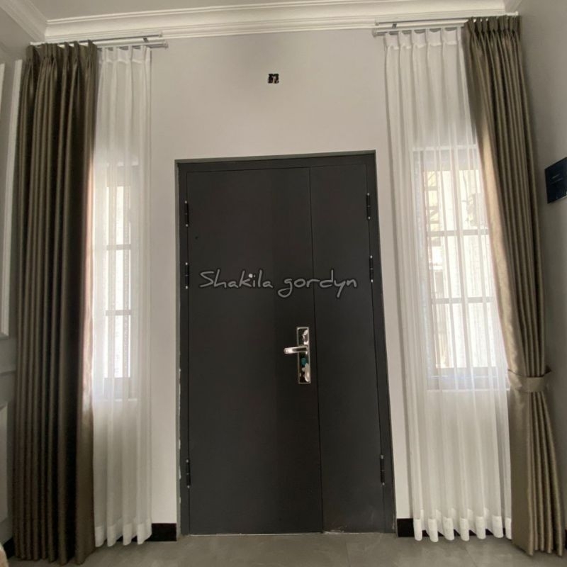 Gorden blackout 95% Tebal anti sinar matahari/gorden model hotel