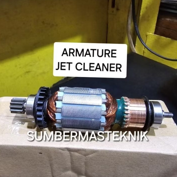 ARMATURE JET CLEANER RYU 70 BAR ANGKER ROTOR MESIN JET CLEANER RYU 70BAR KW