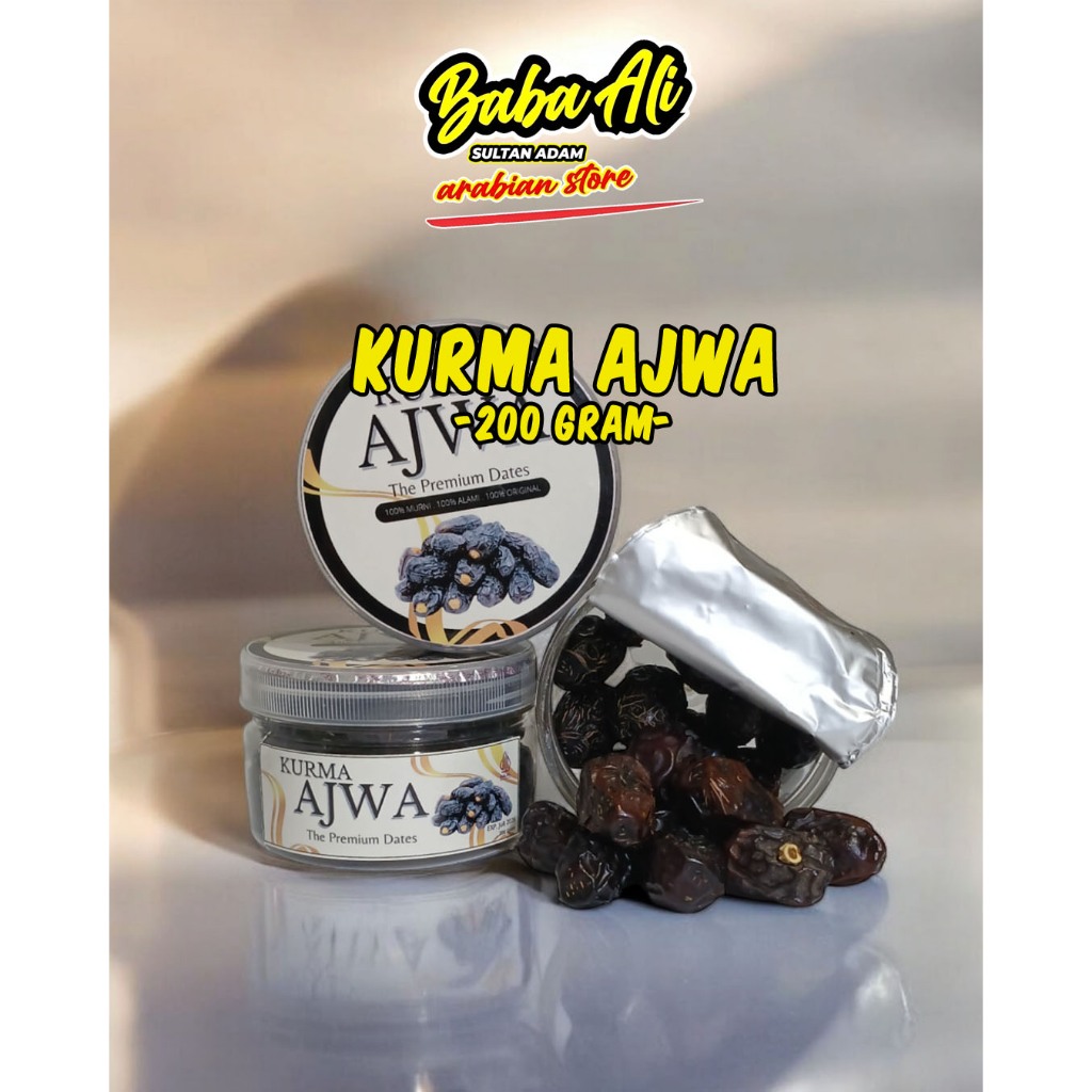 

KURMA AJWA 200 GRAM