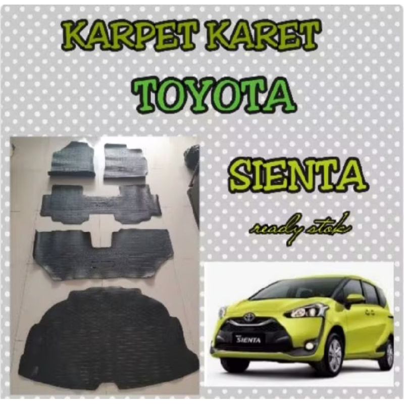 karpet karpet toyota SIENTA FULL SET