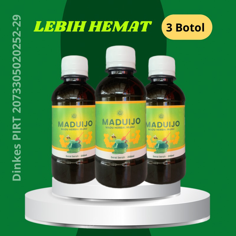 

MADUIJO MADU HERBAL HIJAU 3 BOTOL