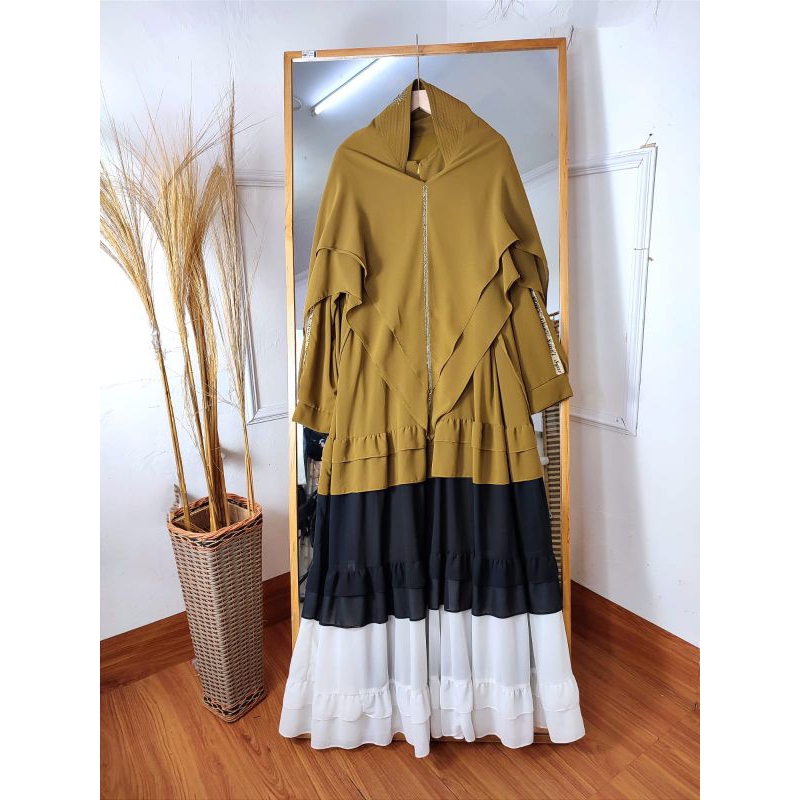 gamis syari/pakaian wanita/syari jumbo/pakaian muslimah/syari premium