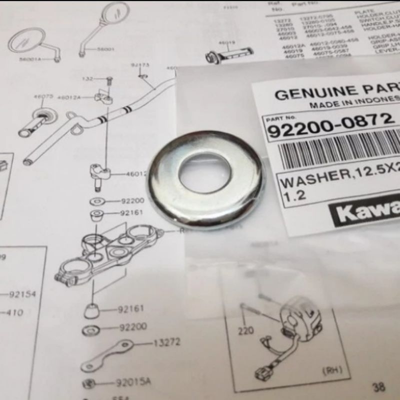 ring raiser KLX 150 bf KLX l s original