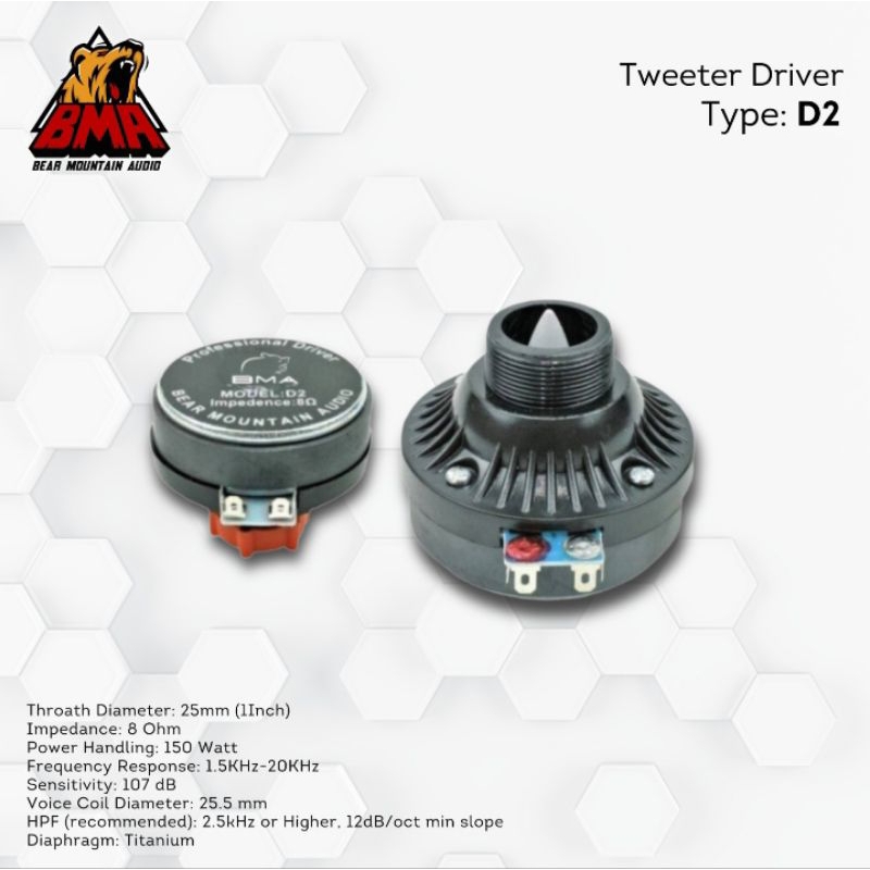 TWITTER DRIVER D2 D3 D4 D5 BMA / Twitter BMA ORIGINAL