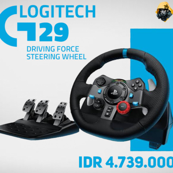 Logitech G29 Driving Force - Wheel Steer with Pedal
