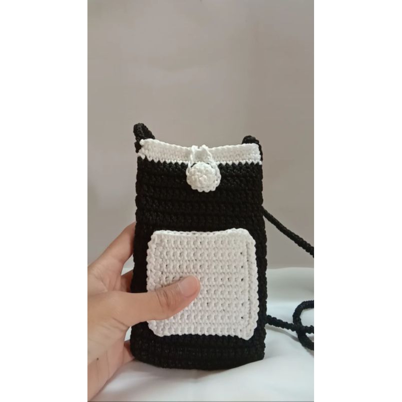 Tas rajut kecil wanita untuk daily