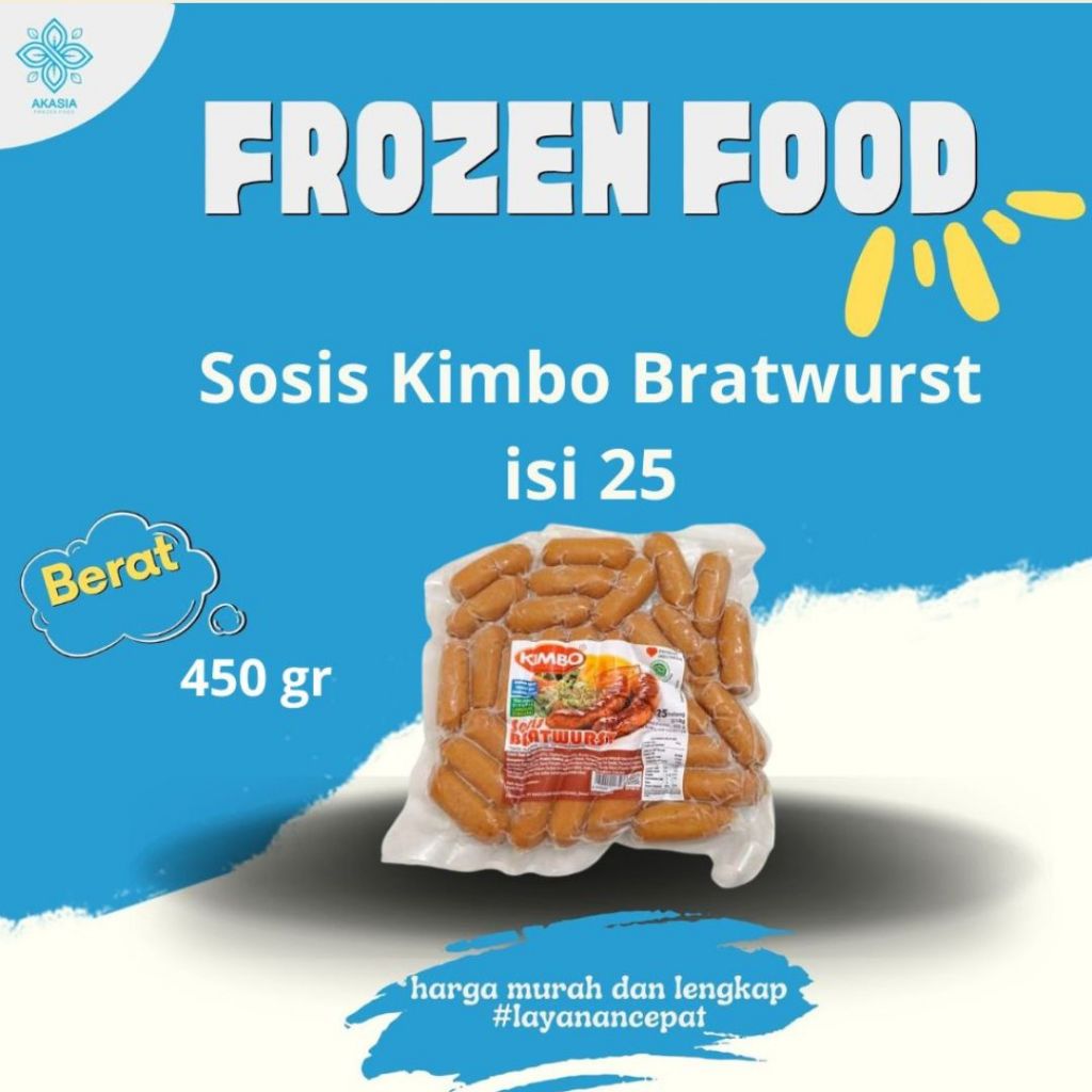 

Sosis Kimbo Bratwurst Isi 25