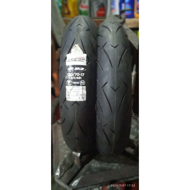 Ban CORSA PLATINUM R 93 RING 17 130/70 TUBLES