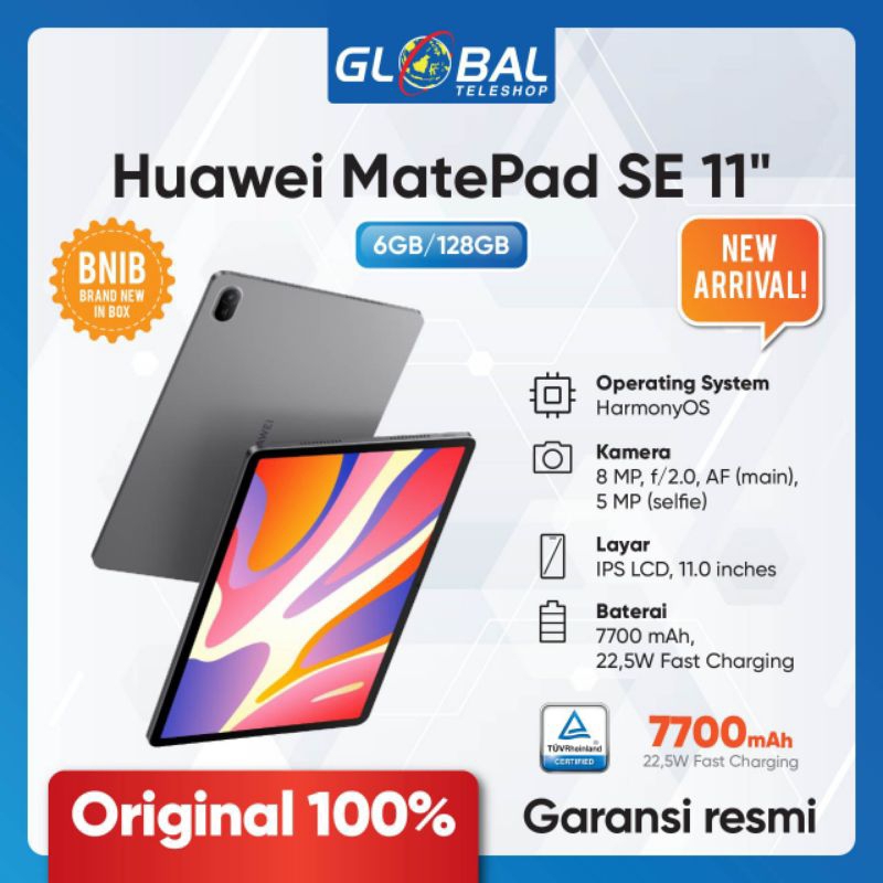 Huawei MatePad SE 11 - Garansi Resmi Huawei