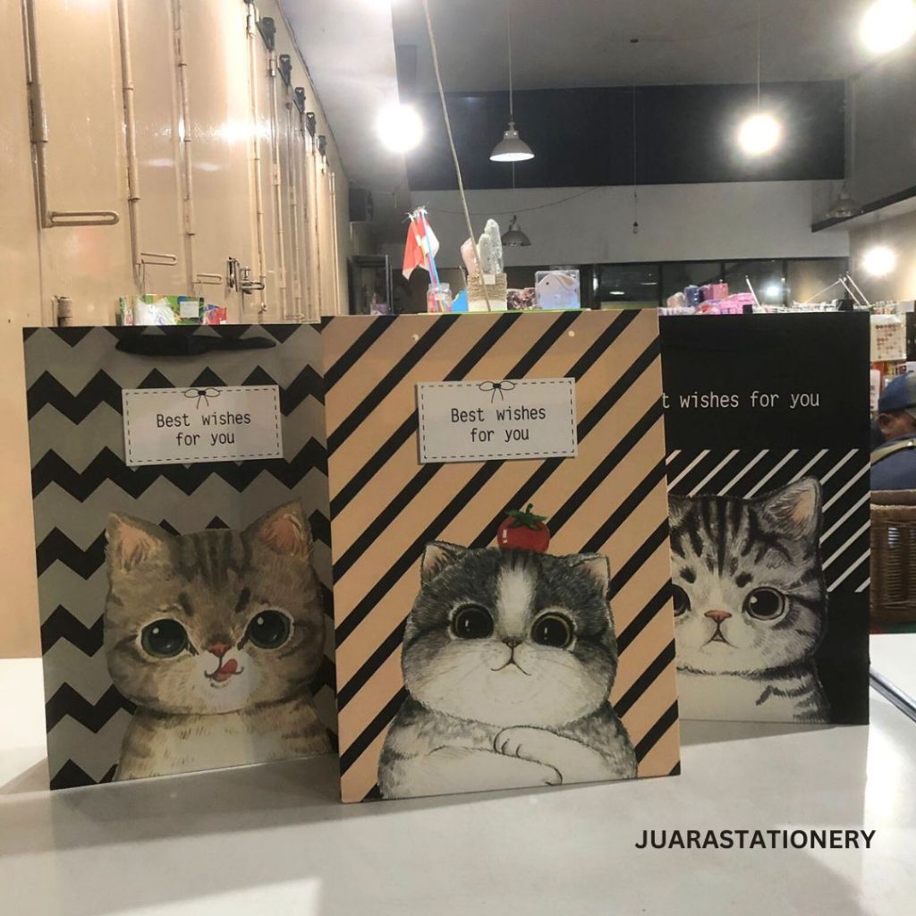 

207 Paper Bag Tas Tali Kucing Besar