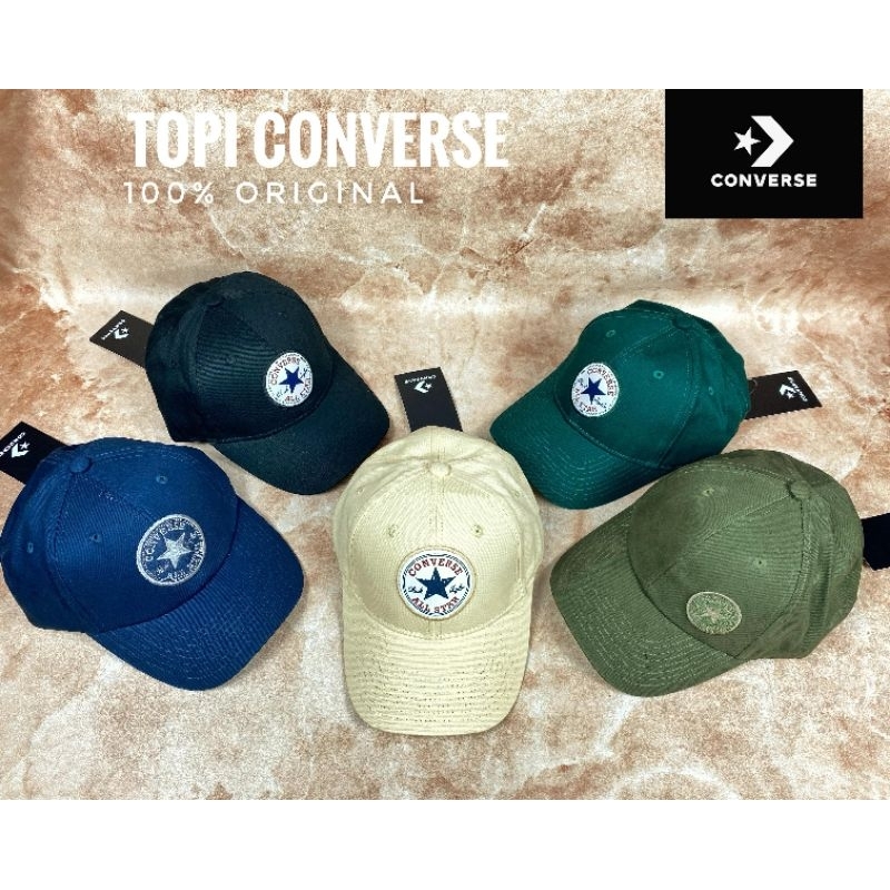 Topi Converse Regular Cap | Converse Caps Original 100%