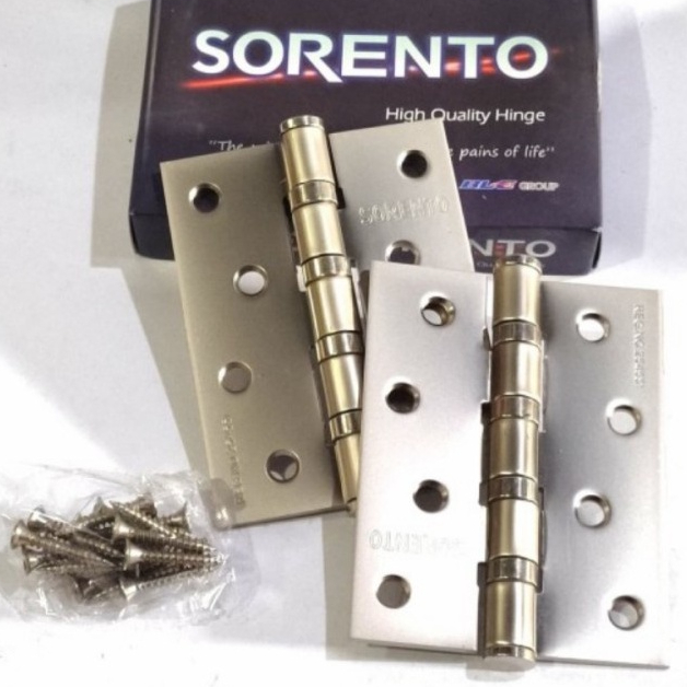 ENGSEL TEBAL SORENTO 4 INCH/ENGSEL PINTU RUMAH LEMARI GUDANG GEMBOK JENDELA /ENGSEL PINTU BERKUALITA