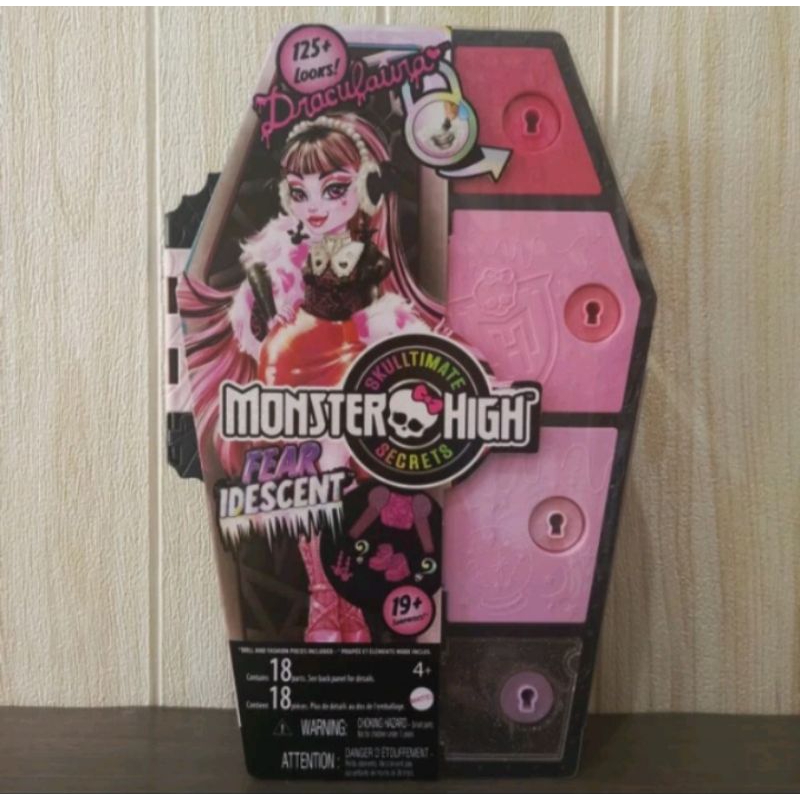 DOLL_Monster High Doll Draculaura Skulltimate SecretsMade