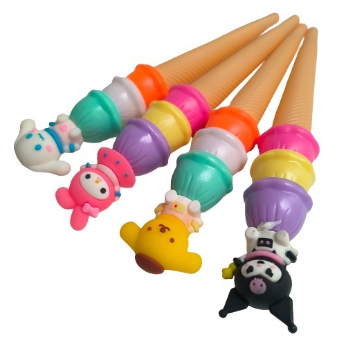 

Pulpen Gel Fancy Character Ice Cream Sanrio Lucu