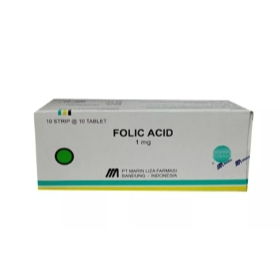 Folic Acid 1 mg 10 Tablet