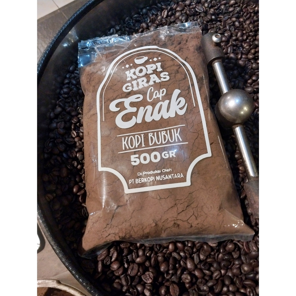 

Kopi Giras Robusta Cap Enak 500gr