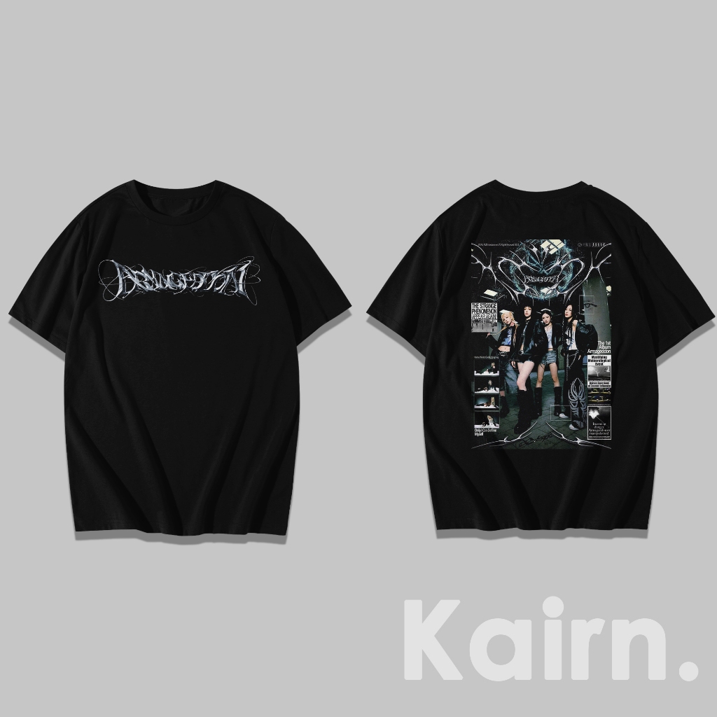 Kaos Aespa - Armageddon / Karina / Winter / Ningning / Giselle / Fansmerch