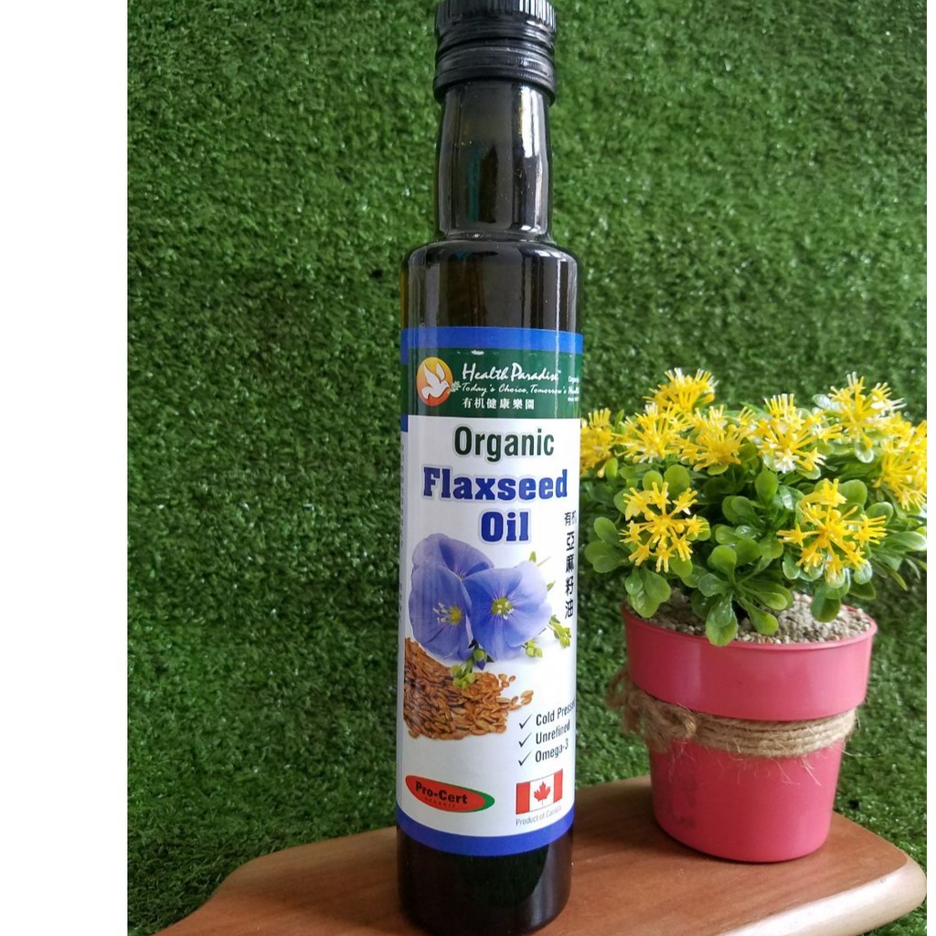 

Health Paradise Organic Flaxeed Oil Coldpressed 250ml