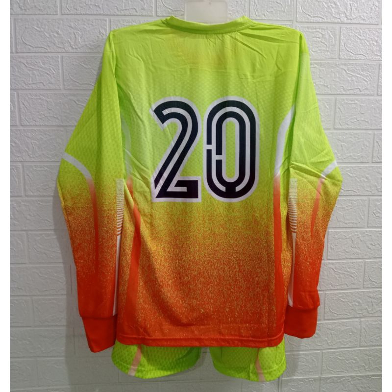 SETELAN BAJU KIPER DEWASA PENJAGA GAWANG SEPAK BOLA GAWANG FUTSAL / BAJU KIPER DEWASA TERBARU PRINTI