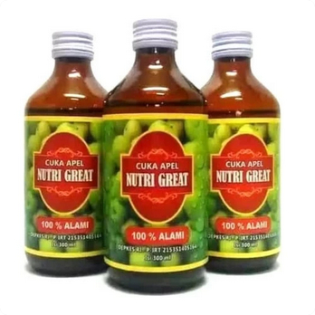 

Cuka Apel NUTRI GREAT 100% Alami